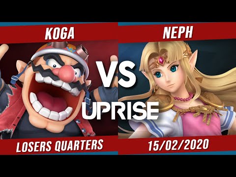 Uprise 2020 - Koga (Wario, Lucina) vs Neph (Zelda) - Losers Quarters