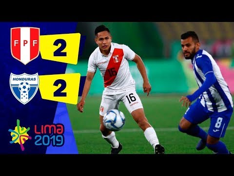 PERÚ vs HONDURAS (2-2) | Juegos Panamericanos 2019