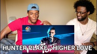 The Voice 2017 Hunter Plake - Top 10: &quot;Higher Love&quot; (REACTION)