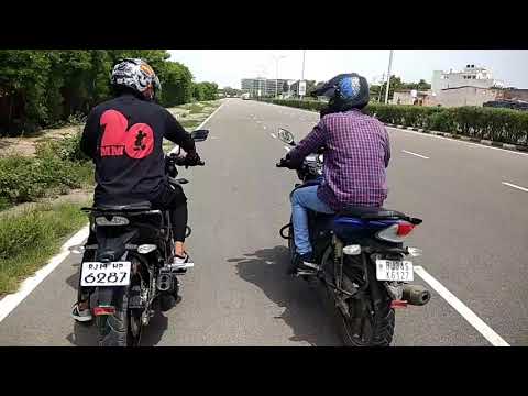 Drag race between apache 200 vs apache 180