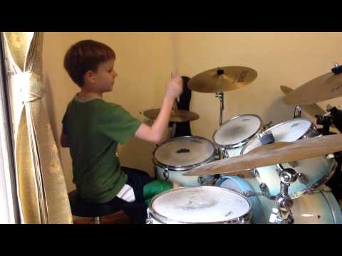 Merrick 9 Year Old Drummer Jam