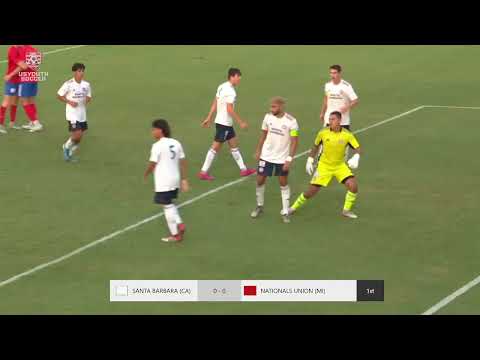 7/19/22 Santa Barbara SC (CA-S) vs National Union Boys (MI)