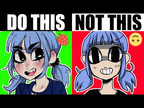 DRAW THIS, NOT THAT! [simple ways to fix stiff + boring art]