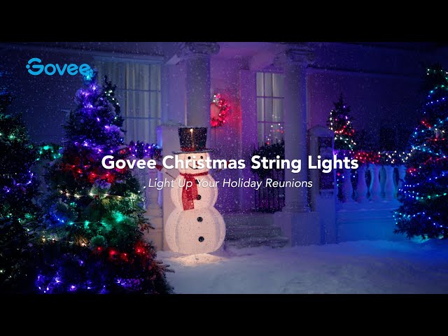 Govee H70C1 Ghirlanda natalizia intelligente 100 LED Multicolor 10m video