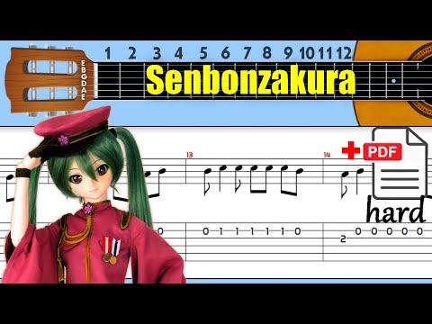 Senbonzakura Guitar Tab