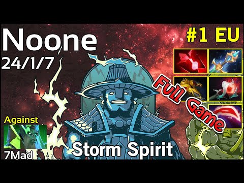 Noone  Storm Spirit - Dota 2 Full Game 7.19