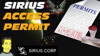 Elite: Dangerous Getting the Sirius Permit
