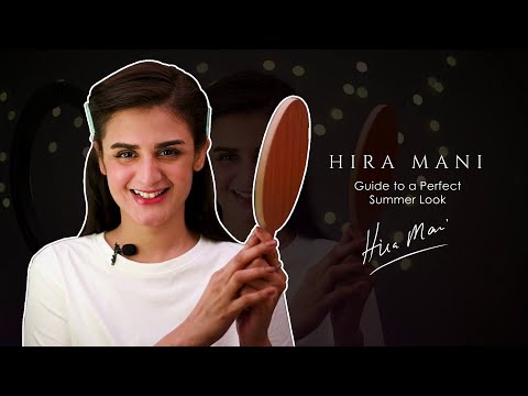 Hira Mani's Guide to a Perfect Summer Look x J. Fragrances & Cosmetics
