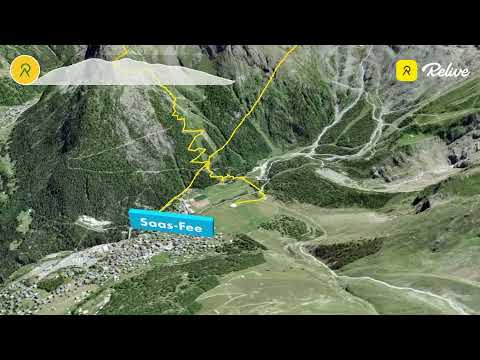Suiza  Saas Fee  Felskinn  Britanniahütte  Plattjen