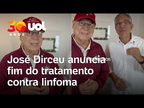 José Dirceu anuncia fim do tratamento contra linfoma: ‘Mais uma batalha’