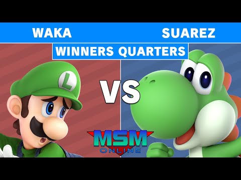 MSM Online 44 - Waka (Luigi) Vs. Suarez (Yoshi) - Winners Quarters