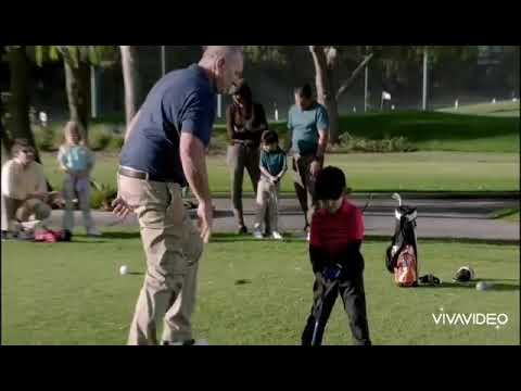 Joe raging at golf modern family
