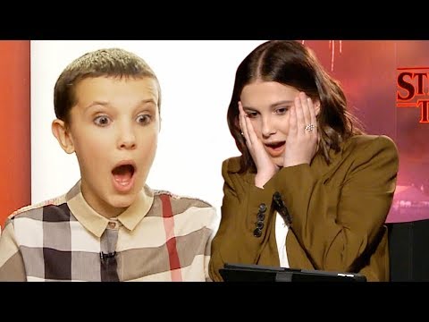 Watch Millie Bobby Brown React to Her FIRST Stranger Things Interview!