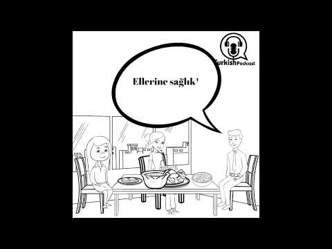 We say "Eline Sağlık" or "Ellerine Sağlık" in Turkish when someone cooks for us.