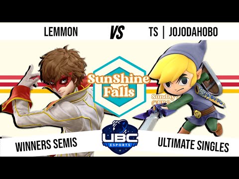 SunShine Falls - Winners Semi Final - Lemmon (Joker) Vs. TS | JoJoDaHoBo (Toon Link) - SSBU
