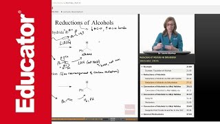 Reductions of Alcohols | Organic Chemistry