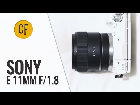 Video thumbnail for Sony E 11 mm f/1.8 review 1