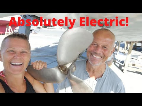 How to convert to an electric sailboat in less than 5 minutes!