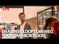 En alwéér loopt een D66-er weg voor de ON!-microfoon van Jonathan Krispijn - Ongehoord Nieuws