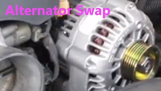 Alternator Replacement - 2001 Chevy 2500HD Pickup Truck