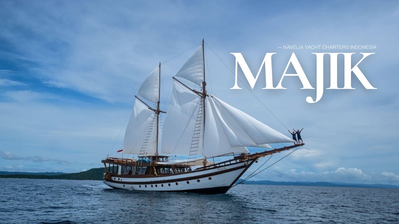 Majik video tour — luxury yacht charter Indonesia