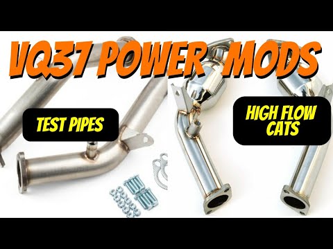 VQ Test pipes vs High flow cats G37 Q50 370z