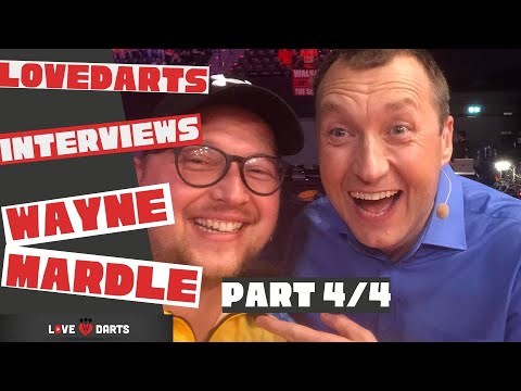 LoveDarts - part 4/4 - Wayne Mardle - darts, dogs, 2 top tips and DoubleTroubleDrinks