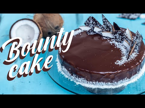 Bounty Mousse Cake - Chocolate Coconut Mousse Cake