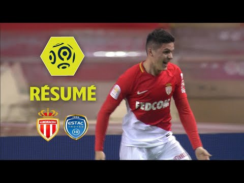 AS Monaco - ESTAC Troyes (3-2)  - Résumé - (ASM - ESTAC) / 2017-18