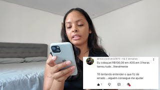 Andreza Responde: Só gastei com o shopee ADS, o que fazer?