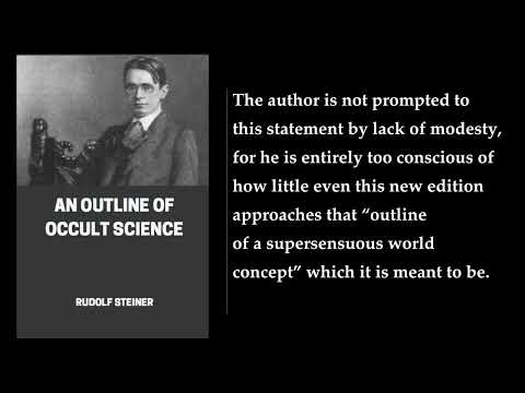 An Outline of Occult Science ✨ By Rudolf Steiner. FULL Audiobook