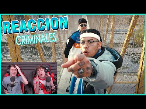 MEXICANOS CON TREMENDO FLOW🔥 [REACCION] CRIMINALE$ (Video Oficial) FLVMA x MANCI