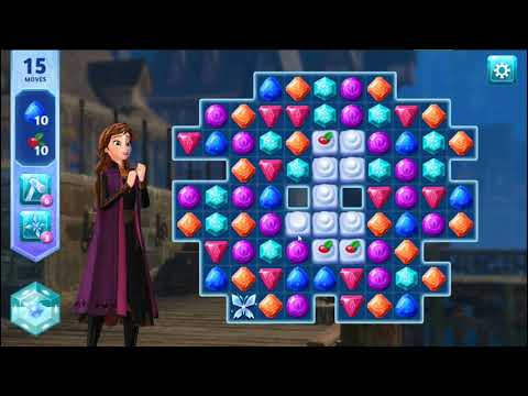 Disney Frozen Adventures Level 260 - NO BOOSTERS ❄️👸⛄ | SKILLGAMING ✔️
