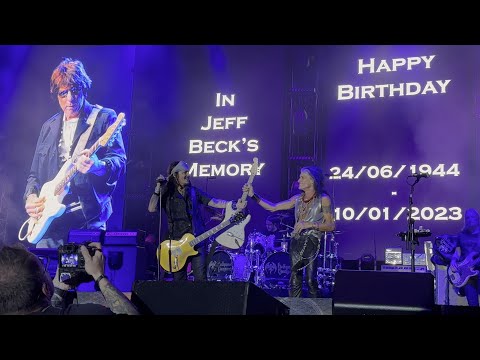 Hollywood Vampires - "Jeff Beck Tribute" (on Jeff's 79th Birthday) - Munich, Germany 2023-06-24