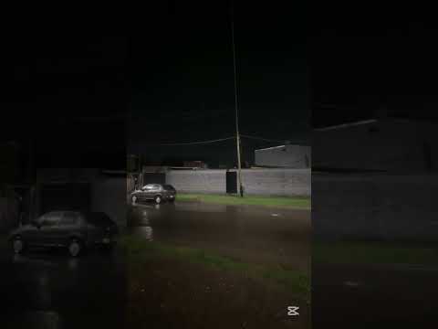 Importante actividad electrica de la tormenta en pergamino pcia de Buenos Aires 21/3/26 #tormenta