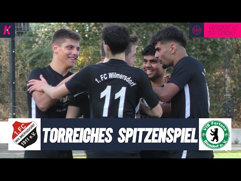 Spannendes Spitzenspiel | 1. FC Wilmersdorf U19 – Fortuna Biesdorf U19 (Landesliga, Staffel 2)