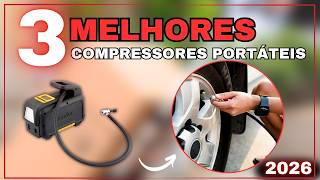 TOP 3 Compressores de Ar Portáteis 2026: Qual Vale Mais a Pena para Carro, Moto e Bicicleta?
