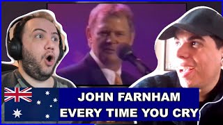 John Farnham | Every time You Cry - TEACHER PAUL REACTS