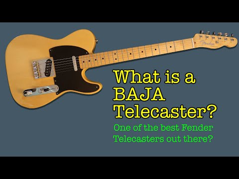 What is a Baja Telecaster? #guitar #guitarist #fender #fendertelecaster #fendertele