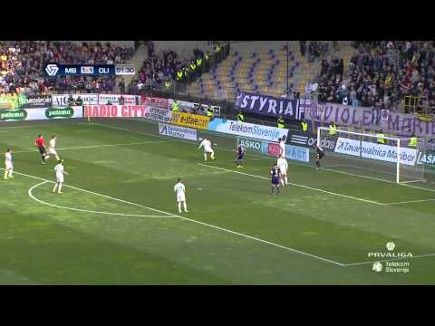 30. krog: Maribor - Olimpija 4:1, Prva liga Telekom Slovenije 2014/2015