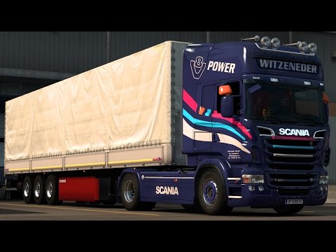 ETS 2 1.24 ProMods 2.1 Scania R520 Lodz - Bielsko-Biala