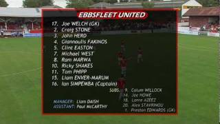 preview picture of video 'Ebbsfleet United - York City FC'