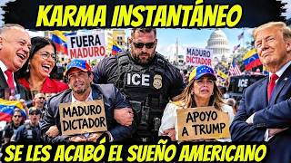 ESTALLAN LAS BURLAS!!! VENEZOLANOS MAYAMEROS RECIBEN UNA PATADA EN EL TRASER0 en EE.UU.