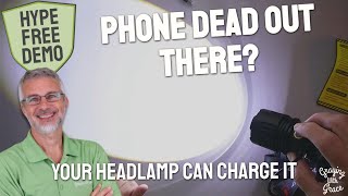 No Button Hunting in the Dark - Hands-Free Headlamp