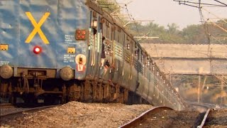 preview picture of video 'Visakha Express goes for a Roller-Coaster Dip!'