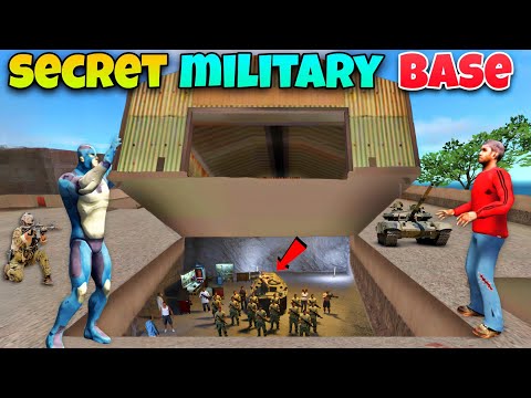 Rope Hero Found Secret Military Base In Vice Town | Rope Hero Vice Town | Junnu Malik Gaming