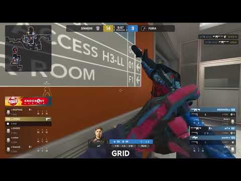 ART CLEANING UP SINNERS IN NUKE | SINNERS VS FURIA | CSGO