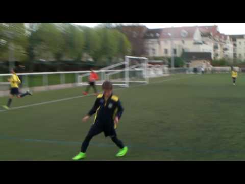 U11 Poissy 1er avril 1er mi temps