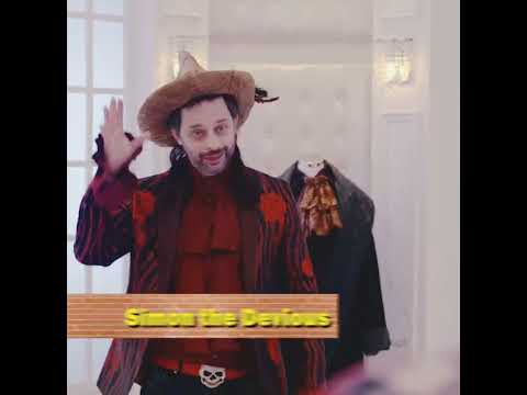 Laszlo Cravensworth vs Simon the Devious. The Battle Over The Witch Skin Hat.