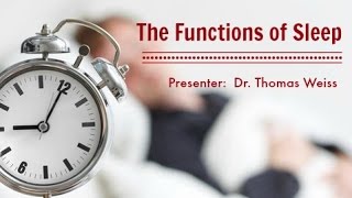 The Functions of Sleep